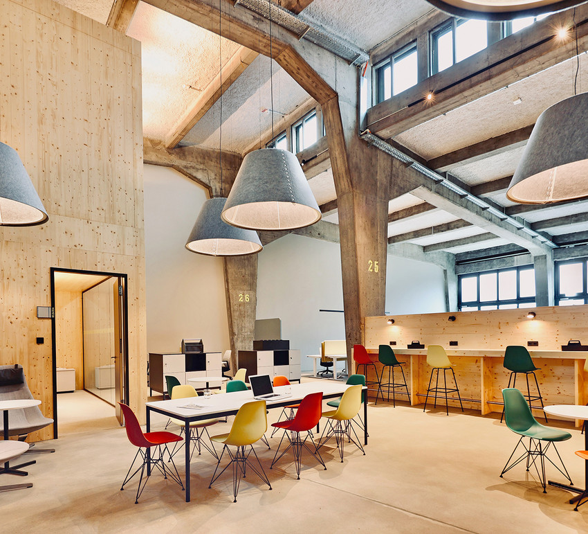 Gestaltung des Innovation Hubs von der HARTING Stiftung & Co. KG in Osnabrück durch pro office Lemgo